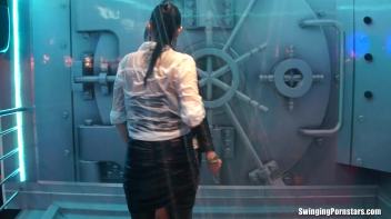 After Work Orgy Rampage Part 2 - Shower Cam Screencap 82 on www.sinx.com