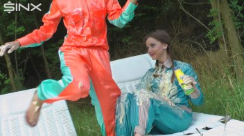 Cuties Make A Mess Of Themselves - Cam 2 Screencap 18 on www.sinx.com