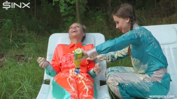 Cuties Make A Mess Of Themselves - Cam 2 Screencap 19 on www.sinx.com