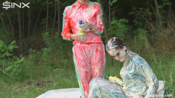 Cuties Make A Mess Of Themselves - Cam 2 Screencap 57 on www.sinx.com