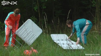 Cuties Make A Mess Of Themselves - Cam 2 Screencap 6 on www.sinx.com