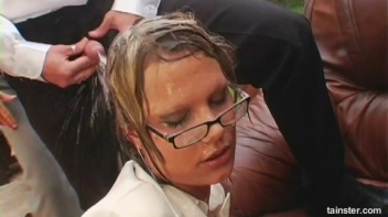 Clarissa In Glasses Takes It All Screencap 86 on www.sinx.com