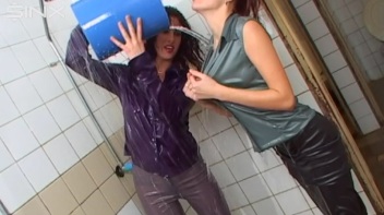 Two European Babes Enjoy Showering Together Screencap 49 on www.sinx.com