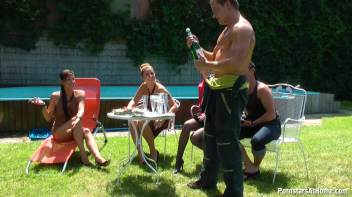 Piss Party With The Pool Boys Part 1 Screencap 12 on www.sinx.com