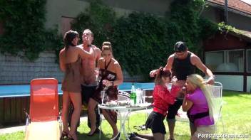 Piss Party With The Pool Boys Part 1 Screencap 35 on www.sinx.com