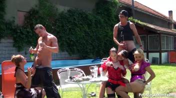 Piss Party With The Pool Boys Part 1 Screencap 44 on www.sinx.com