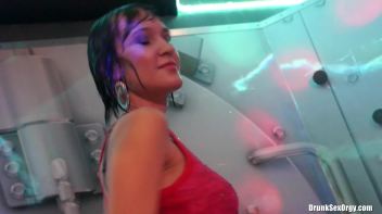 Bimbo Birthday Bash Part 2 - Shower Cam Screencap 9 on www.sinx.com