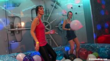 Bimbo Birthday Bash Part 2 - Shower Cam Screencap 12 on www.sinx.com