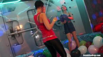 Bimbo Birthday Bash Part 2 - Shower Cam Screencap 16 on www.sinx.com