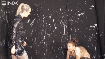 Catfighting WAM Babes Wash Themselves Off Screencap 36 on www.sinx.com
