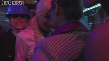 Female Fists Of Fury - Party Backstage Pussy Bang Bang: Slippery & Slick, This Threesome Brings The Kick ... Screencap 6 on www.sinx.com