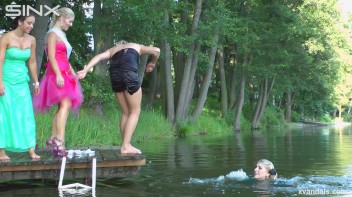 Beauty queens catfight in a lake - Cam 1 Screencap 88 on www.sinx.com