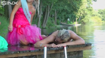 Beauty queens catfight in a lake - Cam 1 Screencap 93 on www.sinx.com