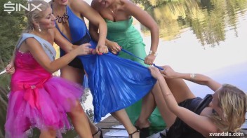 Beauty queens catfight in a lake - Cam 1 Screencap 96 on www.sinx.com