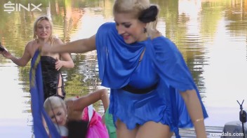 Beauty queens catfight in a lake - Cam 1 Screencap 104 on www.sinx.com