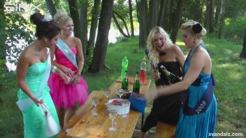 Beauty queens catfight in a lake - Cam 1 Screencap 25 on www.sinx.com