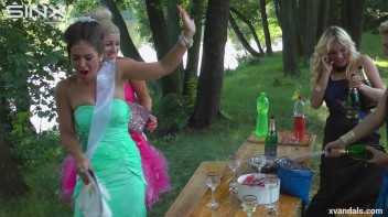 Beauty queens catfight in a lake - Cam 1 Screencap 26 on www.sinx.com