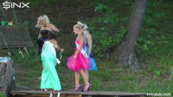 Beauty queens catfight in a lake - Cam 1 Screencap 37 on www.sinx.com