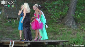 Beauty queens catfight in a lake - Cam 1 Screencap 40 on www.sinx.com
