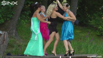 Beauty queens catfight in a lake - Cam 1 Screencap 49 on www.sinx.com