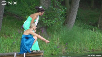 Beauty queens catfight in a lake - Cam 1 Screencap 59 on www.sinx.com