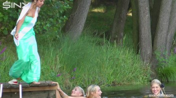 Beauty queens catfight in a lake - Cam 1 Screencap 63 on www.sinx.com