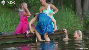 Beauty queens catfight in a lake - Cam 1 Screencap 68 on www.sinx.com