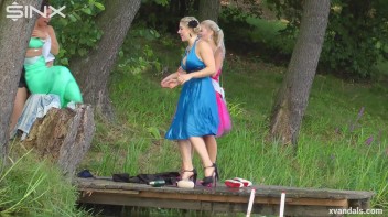 Beauty queens catfight in a lake - Cam 1 Screencap 73 on www.sinx.com