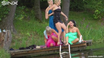 Beauty queens catfight in a lake - Cam 1 Screencap 75 on www.sinx.com