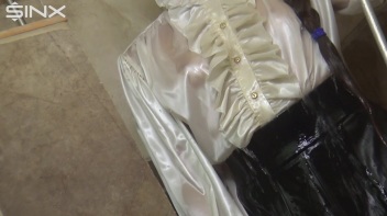 Fully Dressed Shower Leaves Brunette Drenched Screencap 29 on www.sinx.com