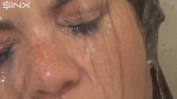 Fully Dressed Shower Leaves Brunette Drenched Screencap 47 on www.sinx.com