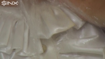 Fully Dressed Shower Leaves Brunette Drenched Screencap 48 on www.sinx.com