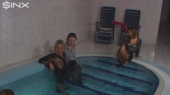 Bitchy Clothed Girls Take A Dip Screencap 87 on www.sinx.com