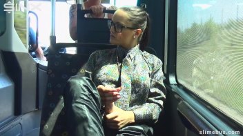 Horny Teen Gets Covered In Cum On The Slime Bus Screencap 2 on www.sinx.com