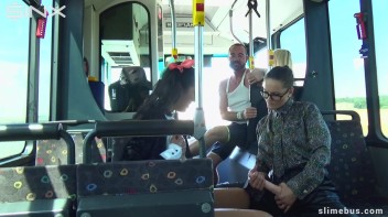 Horny Teen Gets Covered In Cum On The Slime Bus Screencap 36 on www.sinx.com