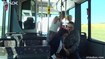 Horny Teen Gets Covered In Cum On The Slime Bus Screencap 38 on www.sinx.com