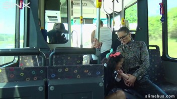 Horny Teen Gets Covered In Cum On The Slime Bus Screencap 49 on www.sinx.com