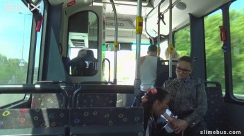 Horny Teen Gets Covered In Cum On The Slime Bus Screencap 54 on www.sinx.com