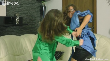 Hotties Shredding And Slapping Catfight - Cam 1 Screencap 66 on www.sinx.com