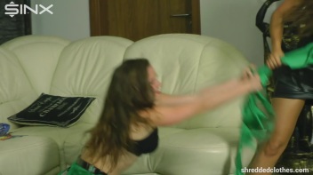 Hotties Shredding And Slapping Catfight - Cam 1 Screencap 71 on www.sinx.com