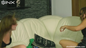 Hotties Shredding And Slapping Catfight - Cam 1 Screencap 74 on www.sinx.com