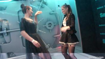 Dripping wet lesbian amateurs Screencap 17 on www.sinx.com