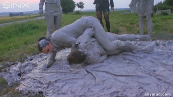 Mud Wrestling Babes Messy Catfighting Screencap 63 on www.sinx.com