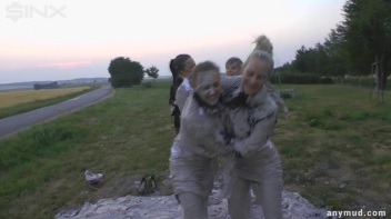 Mud Wrestling Babes Messy Catfighting Screencap 47 on www.sinx.com