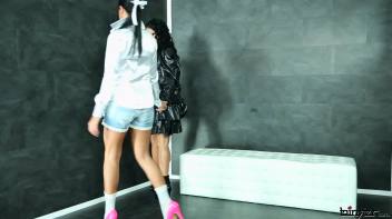 Fashionably Fucked Lesbo Jizz Freaks Screencap 7 on www.sinx.com