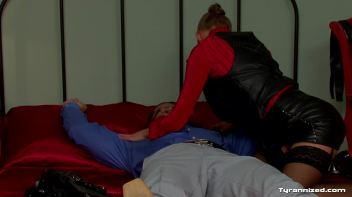 Chained Up and Taken Advantage Of Screencap 6 on www.sinx.com