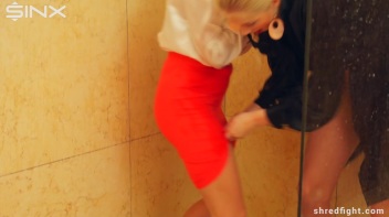 Wet And Messy Catfight Ends In Ripped Clothes Screencap 30 on www.sinx.com