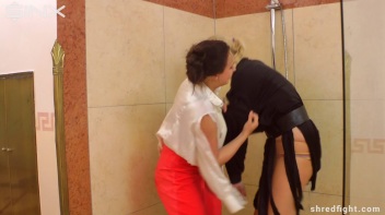 Wet And Messy Catfight Ends In Ripped Clothes Screencap 57 on www.sinx.com