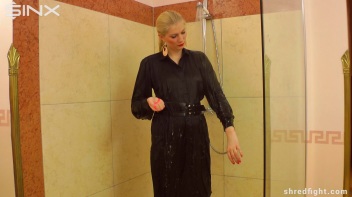 Wet And Messy Catfight Ends In Ripped Clothes Screencap 6 on www.sinx.com