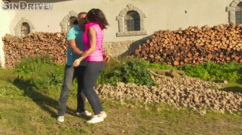 Cum In Her Ass And Get An "Ass-Squirt Of Jizz" On Track - Naughty Outdoor Fuck Fun ... Full Throttle!!! Screencap 9 on www.sinx.com